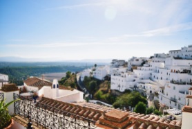 View of Vejer, from Vejer. Oct. 13, 2018