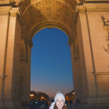 Not pictured: the massive and loud demonstration happening all over Paris that culminated at the Arc de Triomphe while this photo was being taken. Paris, Nov. 17 2018.
